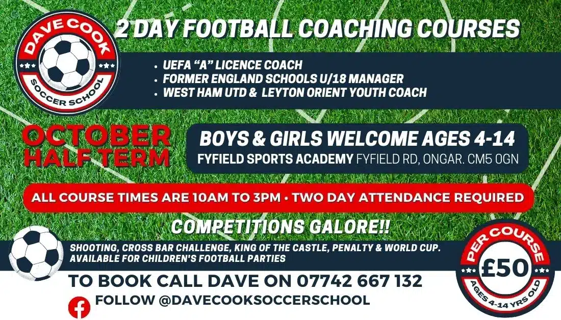 Dave Cook Soccer School