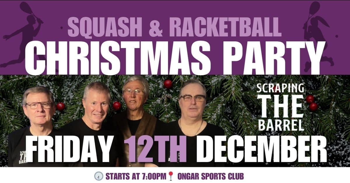 Squash Christmas Party