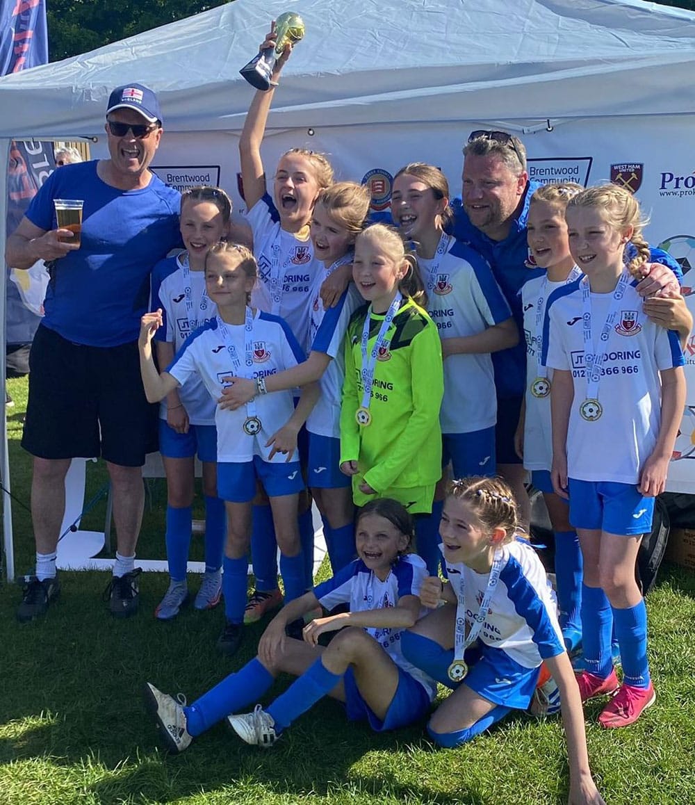 Ongar Junior Girls Winners