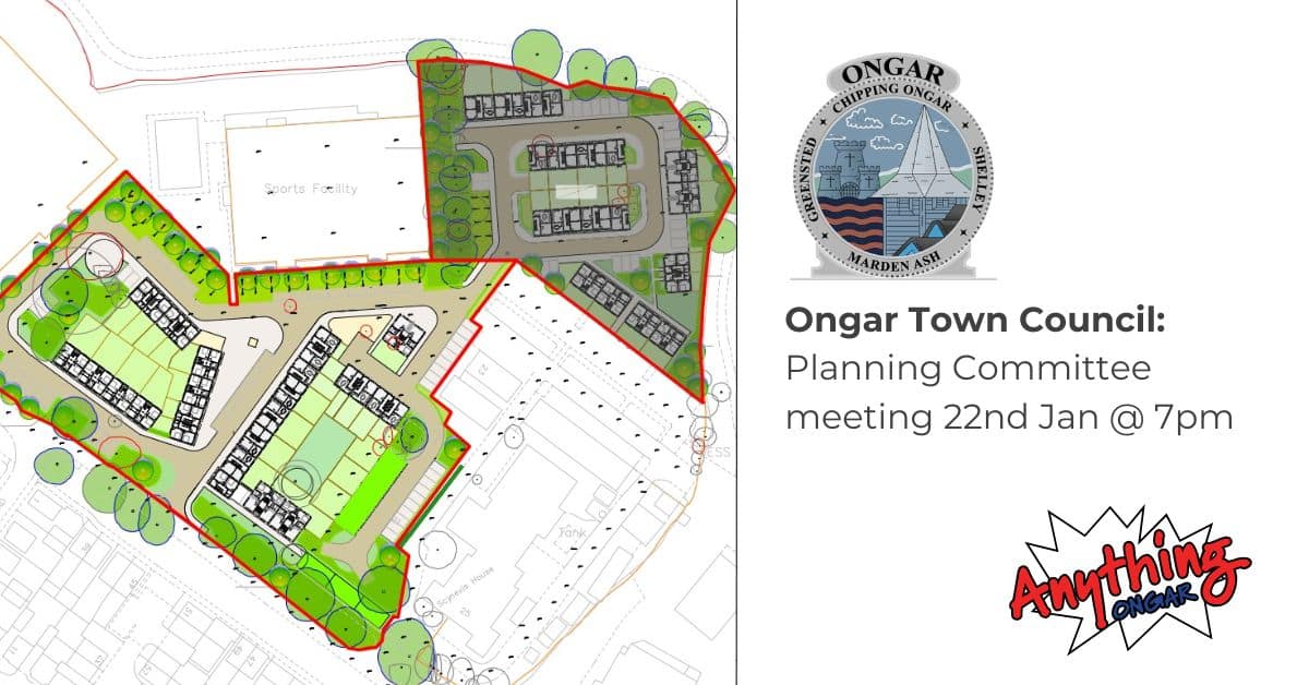 Ongar Town Council Planning Committee Meeting – 22 January 2026