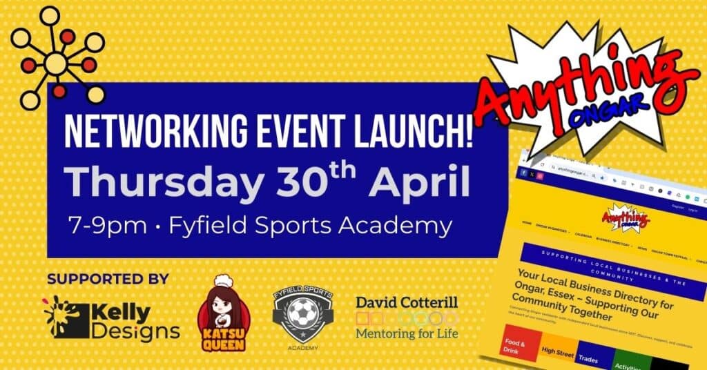 Anything Ongar Networking Launch