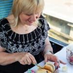 Cream Tea aboard a heritage train