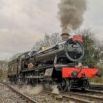 Pitchford Hall steaming along