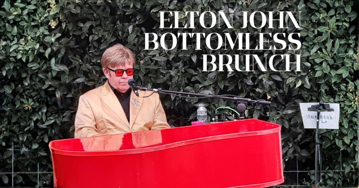 Elton John Bottomless Brunch