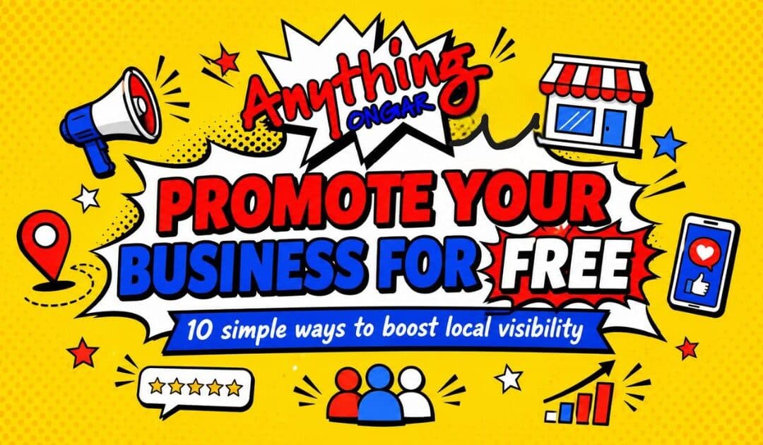 free ways to promote your small business