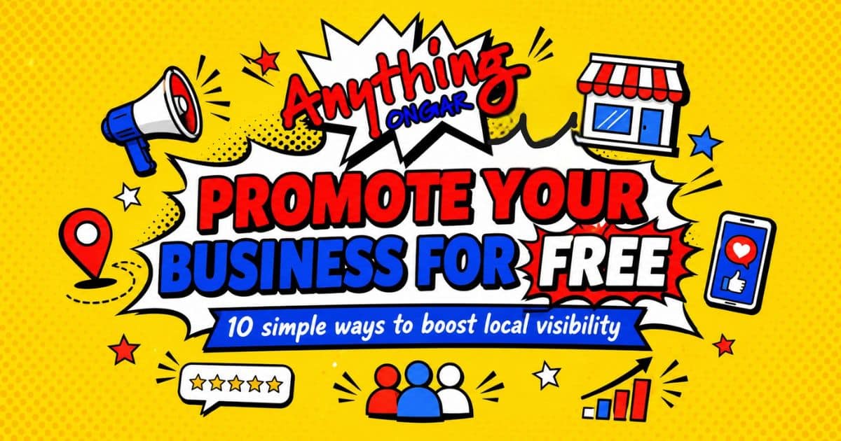 free ways to promote your small business