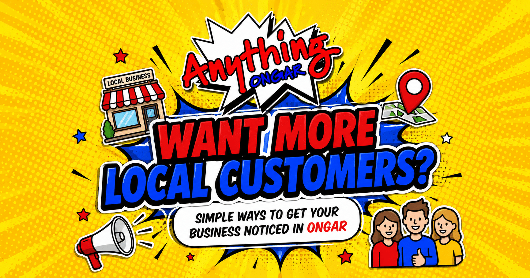 get more local customers in Ongar