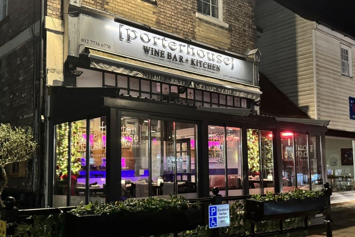 Front of Porterhouse