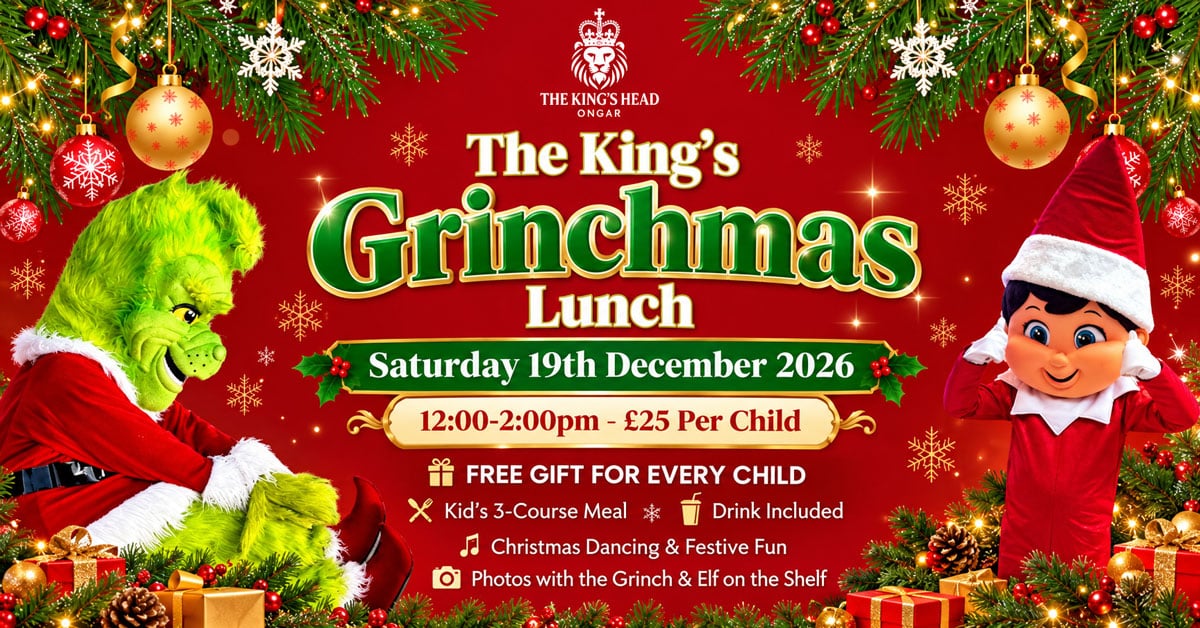 Grinchmas Lunch Ongar